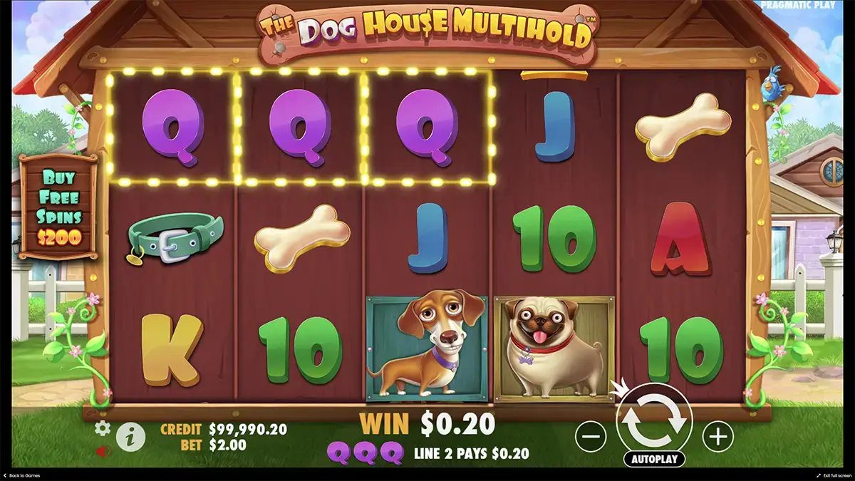 Как играть в демо The Dog House Multihold
